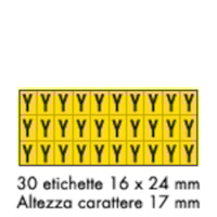 Foglio LETT.-NUM. MM 175x80 (cf.10pz)