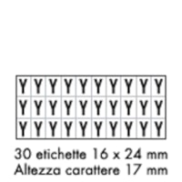 Foglio LETT.-NUM. MM 175x80 (cf.10pz)