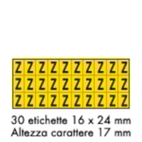 Foglio LETT.-NUM. MM 175x80 (cf.10pz)