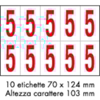 Adhesive label - 350x250 - 10 sheets / 10 labels each Adhesive label - 350x250 - 10 sheets / 10 labels each