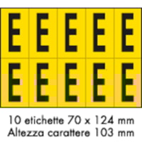 Adhesive label - 350x250 - 10 sheets / 10 labels each