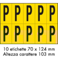 Adhesive label - 350x250 - 10 sheets / 10 labels each