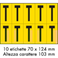Adhesive label - 350x250 - 10 sheets / 10 labels each