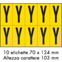 Adhesive label - 350x250 - 10 sheets / 10 labels each