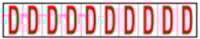 Adhesive label - 350x60 - 10 sheets / 10 labels each Adhesive label - 350x60 - 10 sheets / 10 labels each