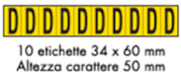 Adhesive label - 350x60 - 10 sheets / 10 labels each Adhesive label - 350x60 - 10 sheets / 10 labels each