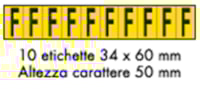 Adhesive label - 350x60 - 10 sheets / 10 labels each Adhesive label - 350x60 - 10 sheets / 10 labels each