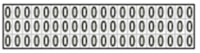 Adhesive label - 210x50 - 10 sheets / 60 labels each