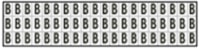 Adhesive label - 210x50 - 10 sheets / 60 labels each