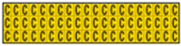 Adhesive label - 210x50 - 10 sheets / 60 labels each