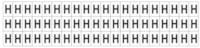 Adhesive label - 210x50 - 10 sheets / 60 labels each