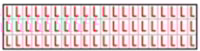 Adhesive label - 210x50 - 10 sheets / 60 labels each