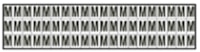 Adhesive label - 210x50 - 10 sheets / 60 labels each