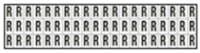 Foglio LETT-NUM. MM 210x50 (cf.10pz)