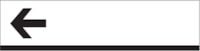 Company information sign - Al - Dim: 1000x250 mm