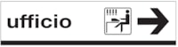 Company information sign - Al - Dim: 1000x250 mm