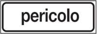 Mobile construction sign - Al - Dim: 530x180 mm
