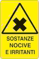 Rectangular danger sign - 330 x 500 mm