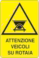 Rectangular danger sign - 330 x 500 mm