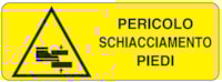 CART. ALLUM. PERICOLO F.TO MM 330x125