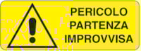 CART. ALLUM. PERICOLO F.TO MM 330x125
