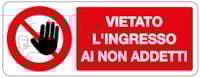 CART. ALLUM. DIVIETO F.TO MM 330x125