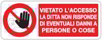 CART. ALLUM. DIVIETO F.TO MM 330x125