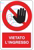 CART. ALLUM. DIVIETO F.TO MM 330x500