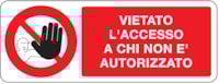 CART. ALLUM. DIVIETO F.TO MM 330x125