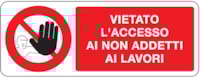 CART. ALLUM. DIVIETO F.TO MM 330x125