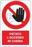 CART. ALLUM. DIVIETO F.TO MM 330x500
