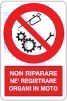 CART. ALLUM. DIVIETO F.TO MM 330x500