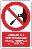 CART. ALLUM. DIVIETO F.TO MM 330x500