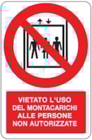 CART. ALLUM. DIVIETO F.TO MM 330x500