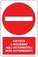 CART. ALLUM. DIVIETO F.TO MM 330x500