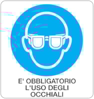 Mandatory sign - Al - Dimensions: 330x350 mm