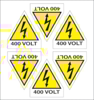 Adhesive label - Dimensions: 165 x 175 mm