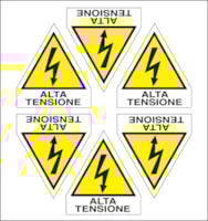 Adhesive label - Dimensions: 165 x 175 mm