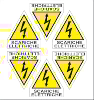 Adhesive label - Dimensione: 165 x 175 mm Adhesive label - Dimensione: 165 x 175 mm