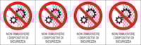 Adhesive label - Dimensions: 250 x 80 mm
