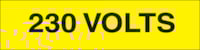 Adhesive label - Dimensions: 250 x 60 mm