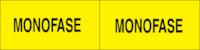 Adhesive label - Dimensions: 250 x 60 mm
