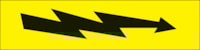 Adhesive label - Dimensions: 250 x 60 mm