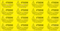 Adhesive label - Dimensions: 330 x 170 mm