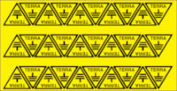 Adhesive label - Dimensions: 175 x 100 mm