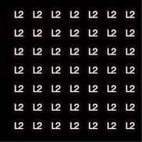 Adhesive label - Dimensions: 130 x 130 mm
