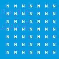 Adhesive label - Dimensions: 130 x 130 mm