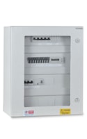 Quadro trifase CEI 0-21 - P=40kW (1 INV.) + UPS DIN