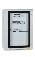 Quadro trifase CEI 0-21 - P=60kW (2 INV.) + UPS DIN