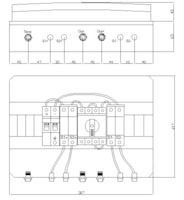 PV box for 2 strings - Version 3P